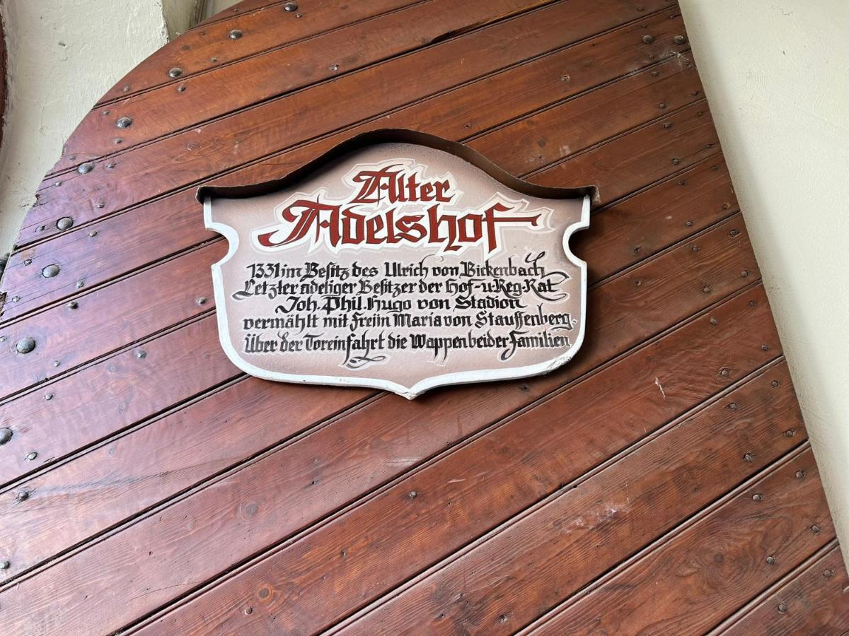Ferienwohnung Im Stadionischem Hof Walluf Kültér fotó